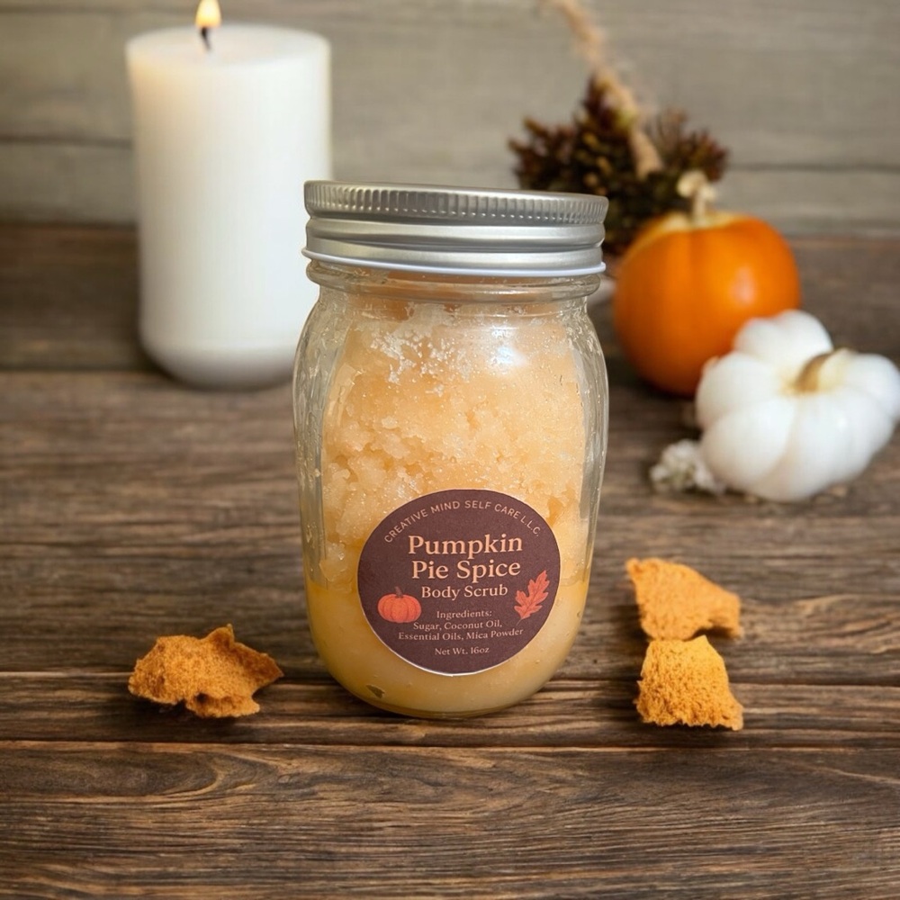 Handcrafted Pumpkin Pie Spice body scrub